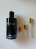 Decant dior sauvage parfum